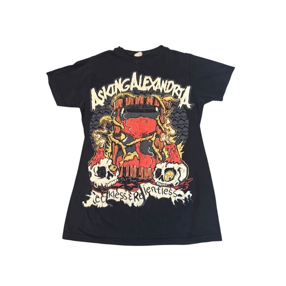 Asking Alexandria Gift For Fans Black T-Shirt Cotton S - Picture 4 of 6